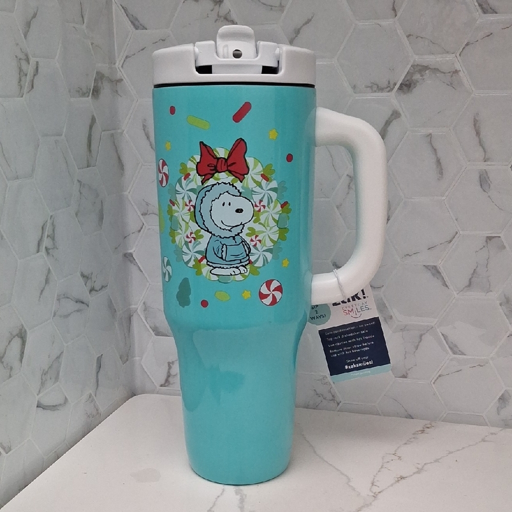Zak Tumblr Exclusive 2024 Christmas Snoopy 40oz